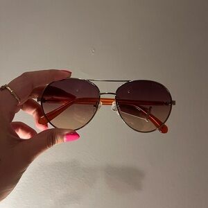 Guess - Stylish Orange and Brown Sunglasses